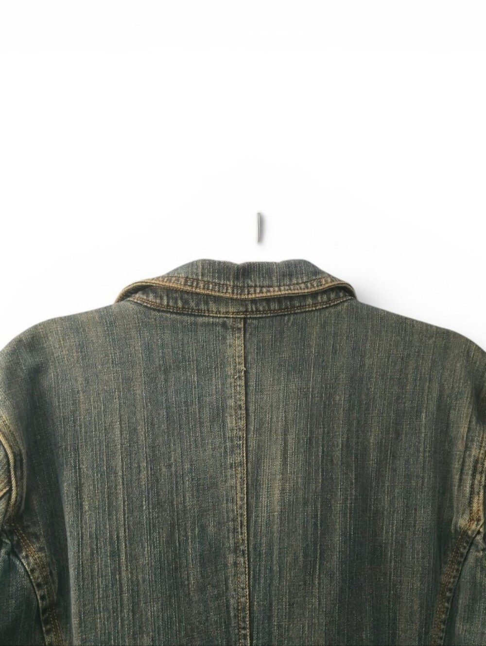 Riders Copper Collection XL Embroidered Denim Blazer Jacket Y2K Western Boho Vtg - Picture 7 of 9
